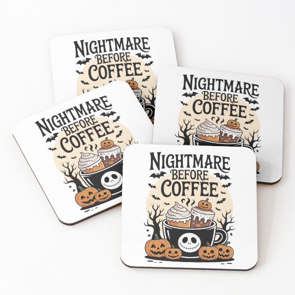 Item preview, Nightmare Before Coffee Halloween Spooky Morning Brew designed and sold by Marpin91.