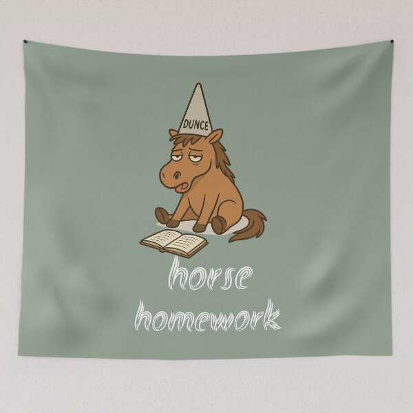 Item preview, Funny cartoon horse designed and sold by AJTees99.