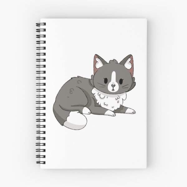 Item preview, Tuxedo Cat With Black Nose Kawaii Illustration  designed and sold by casserolepets.