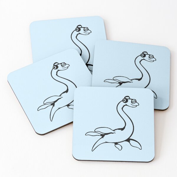 Item preview, Plesiosaur Dino Sunglasses Headphone Party Music Club Disco designed and sold by shirt-o-mat.