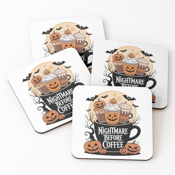 Item preview, Nightmare Before Coffee Halloween Spooky Morning Brew designed and sold by Marpin91.