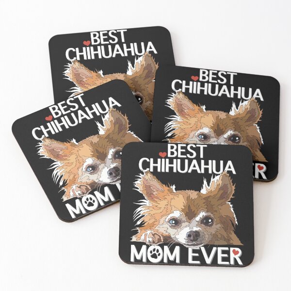Item preview, Best Long Haired Chihuahua Mom Ever designed and sold by Just-Arts-4U.