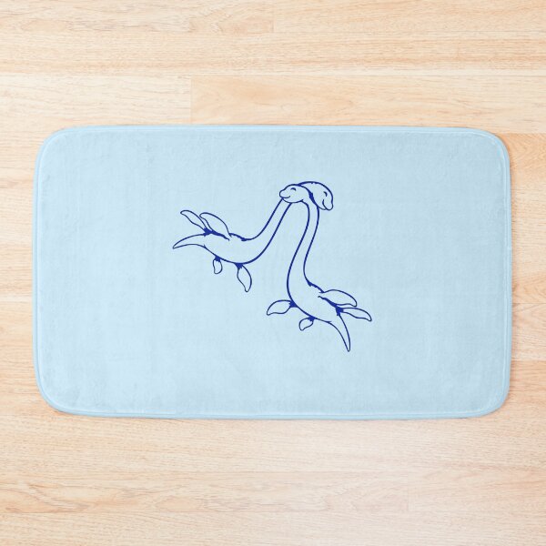 Item preview, 2 Plesiosaur Dinosaur Love Friends Dino Couple Cuddling designed and sold by shirt-o-mat.