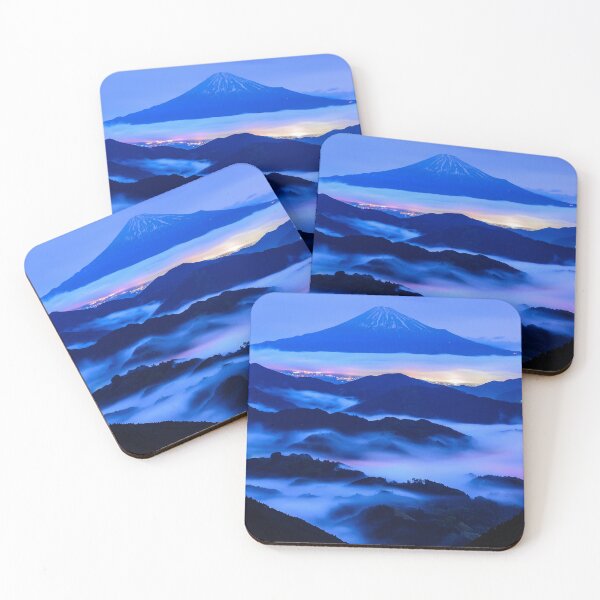Item preview, MOUNT FUJI IN DEEP BLUE  designed and sold by trengeee.
