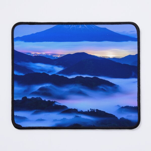Item preview, MOUNT FUJI IN DEEP BLUE designed and sold by trengeee.