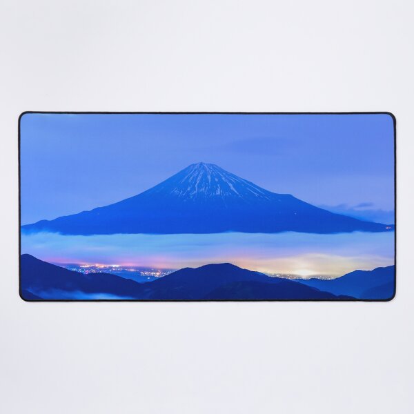 Item preview, MOUNT FUJI IN DEEP BLUE  designed and sold by trengeee.