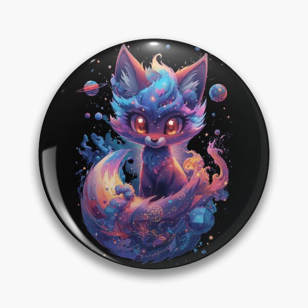 Item preview, Cosmic Fox – „Tail to Side” designed and sold by Mintiko2.