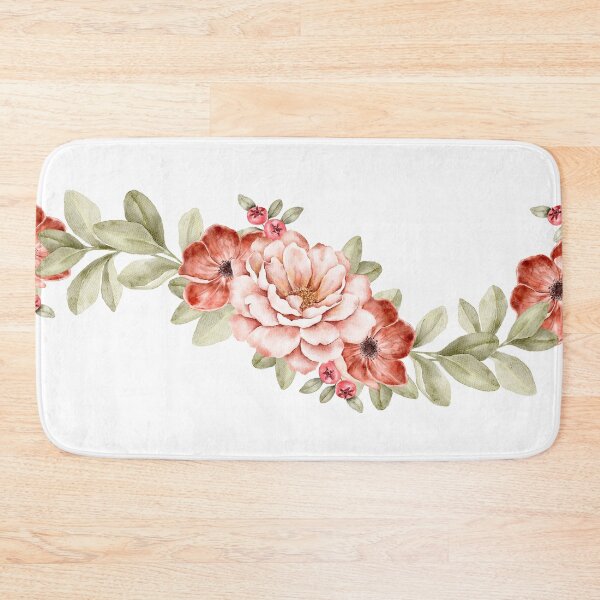 Item preview, Blossom Garland Flow hand drawn watercolor border designed and sold by eves_aquadreams.
