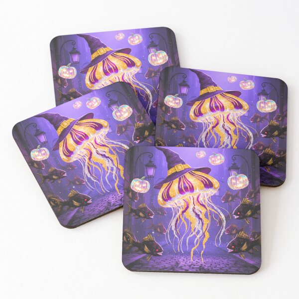 Item preview, Glimmering Jellyfish Witch designed and sold by Lynn Anne Creations.