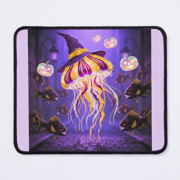 Item preview, Glimmering Jellyfish Witch designed and sold by Lynn Anne Creations.