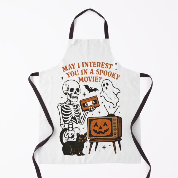 Item preview, May I Interest You in a Spooky Movie? – Vintage Skeleton Coven Gothic Design Classic T-Shirt designed and sold by inkfluenceart.