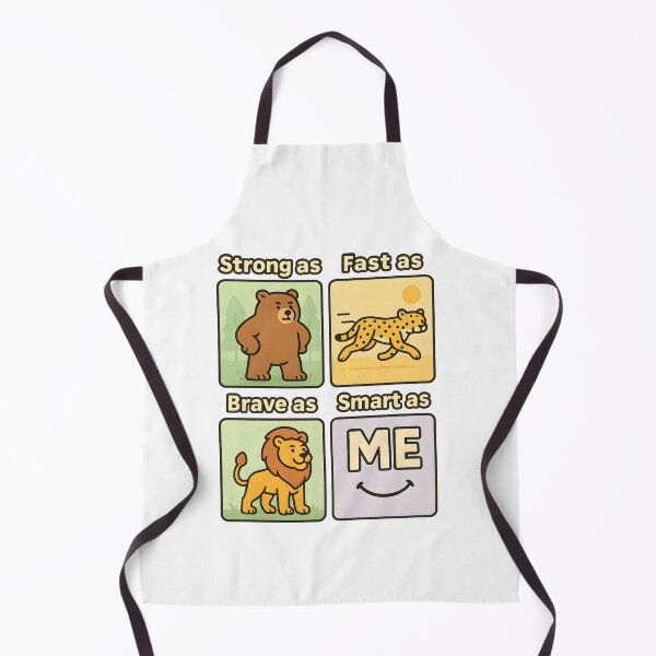 Item preview, Strong Fast Brave Smart ME 4-Panel Animal Comic designed and sold by mr-zgredzio.