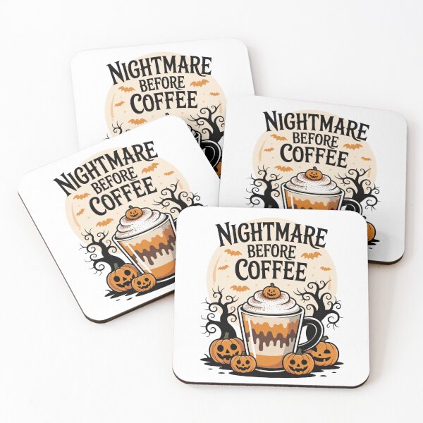 Item preview, Nightmare Before Coffee Halloween Spooky Morning Brew designed and sold by Marpin91.