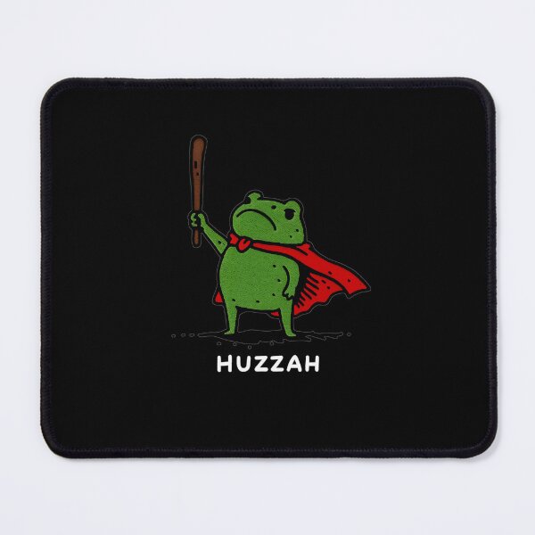 Item preview, Huzzah Frog Knight Funny Sword Meme Quote designed and sold by Abirtom.