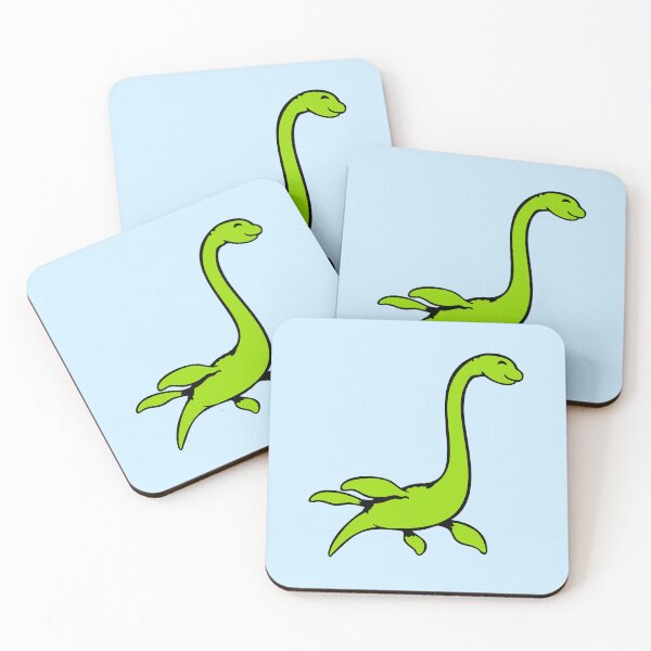Item preview, Cute Plesiosaur Dinosaur Happy Smile Swimming Water Dino designed and sold by shirt-o-mat.