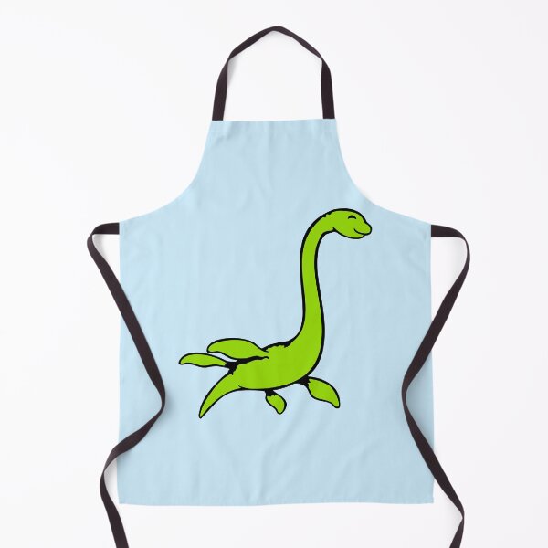 Item preview, Cute Plesiosaur Dinosaur Happy Smile Swimming Water Dino designed and sold by shirt-o-mat.