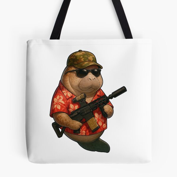 Item preview, Combat Manatee designed and sold by RAWLIFEGRAPHIC.