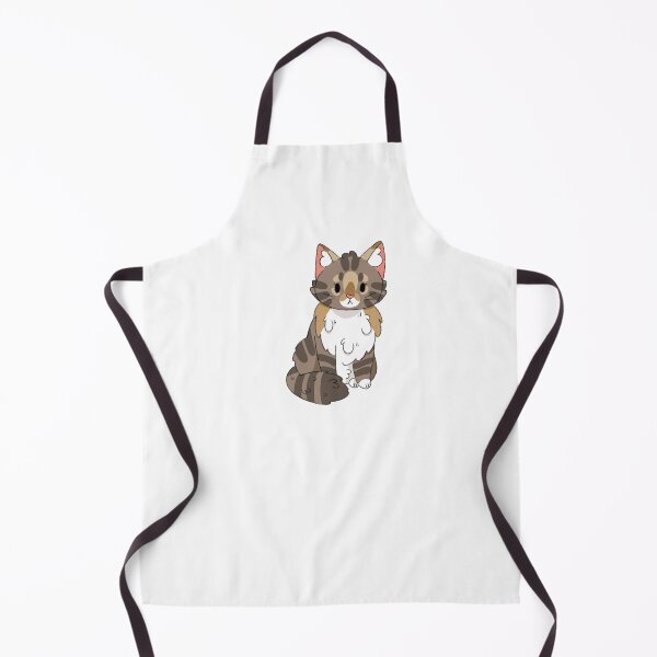 Item preview, Brown Tabby Norwegian Forest Cat Kawaii Illustration designed and sold by casserolepets.