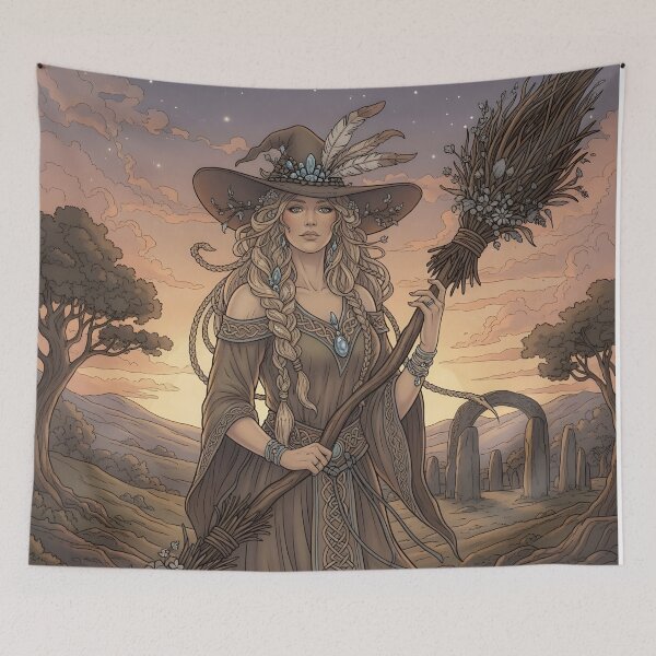 Item preview, Halloween Samhain Witch Autumn designed and sold by SoniaSarkali.