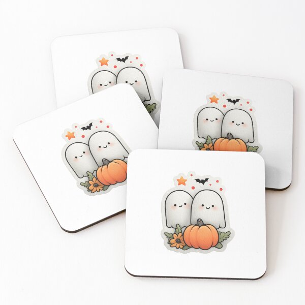 Item preview, Cute ghost couple designed and sold by MendaciousMina.