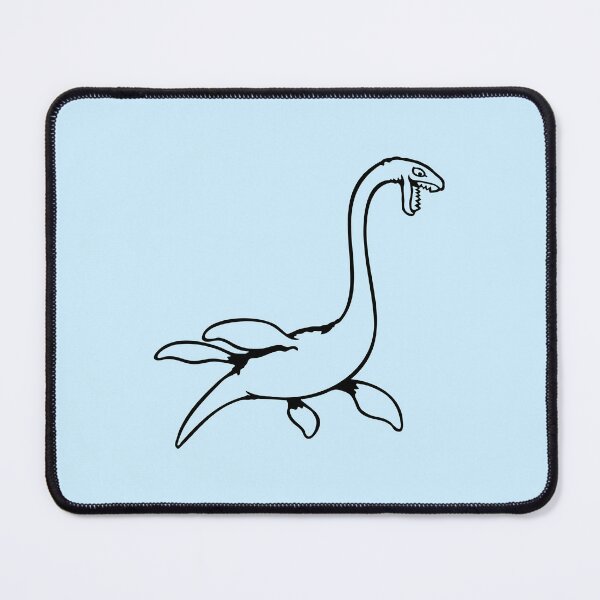 Item preview, Evil Plesiosaur Dinosaur Predator Dangerous Swimming Water Dino designed and sold by shirt-o-mat.