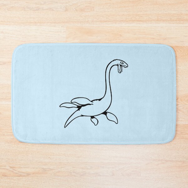 Item preview, Evil Plesiosaur Dinosaur Predator Dangerous Swimming Water Dino designed and sold by shirt-o-mat.
