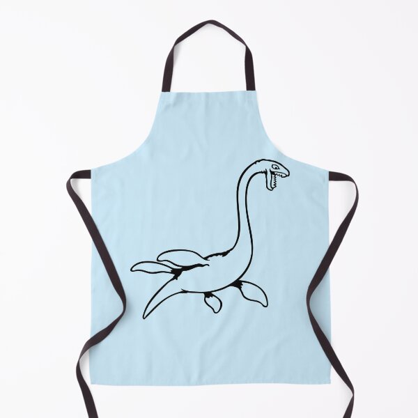 Item preview, Evil Plesiosaur Dinosaur Predator Dangerous Swimming Water Dino designed and sold by shirt-o-mat.