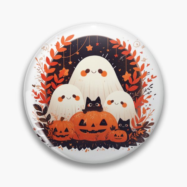 Item preview, Cute ghost trio designed and sold by MendaciousMina.