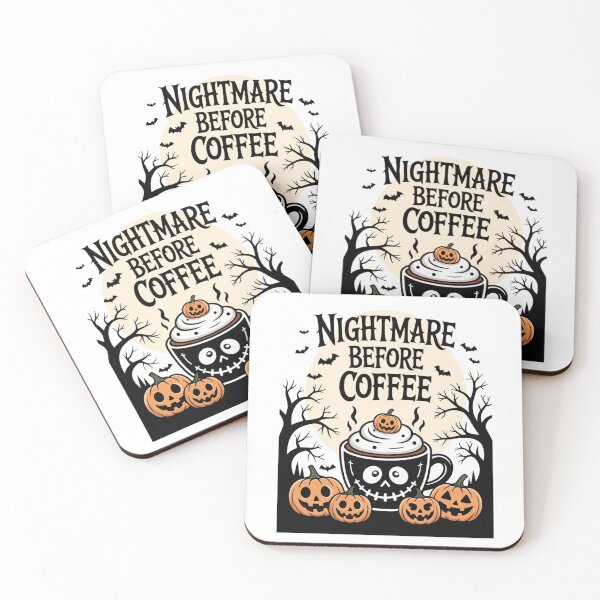 Item preview, Nightmare Before Coffee Halloween Spooky Morning Brew designed and sold by Marpin91.