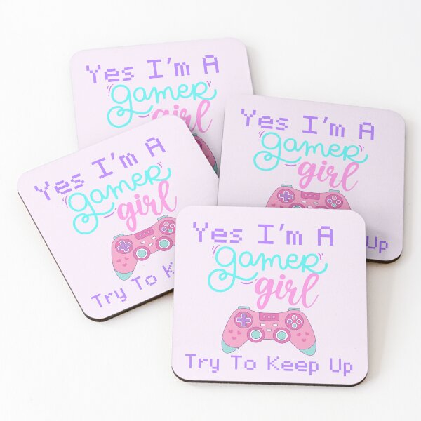 Item preview, Yes I'm A Gamer Girl Try To Keep Up - Gamer Girl designed and sold by StrictlyPride.