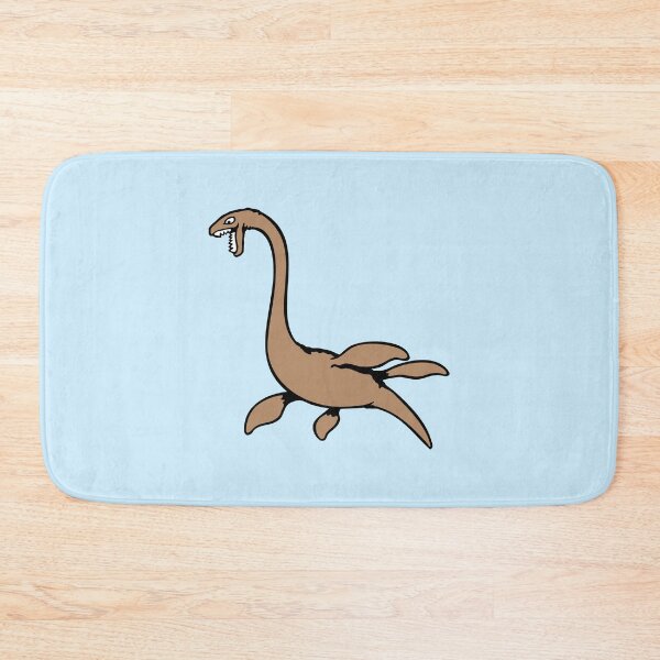 Item preview, Evil Plesiosaur Dinosaur Predator Dangerous Swimming Water Dino designed and sold by shirt-o-mat.