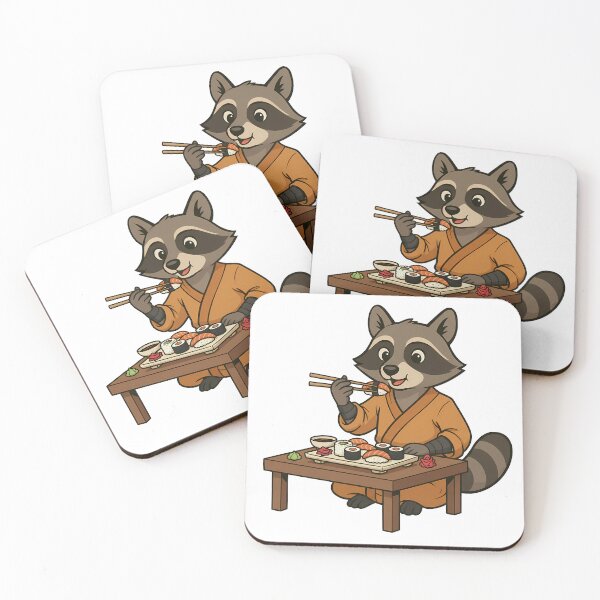 Item preview, Master Bandit — The Zen Feast designed and sold by ArtMotionFlow.