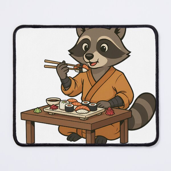 Item preview, Master Bandit — The Zen Feast designed and sold by ArtMotionFlow.