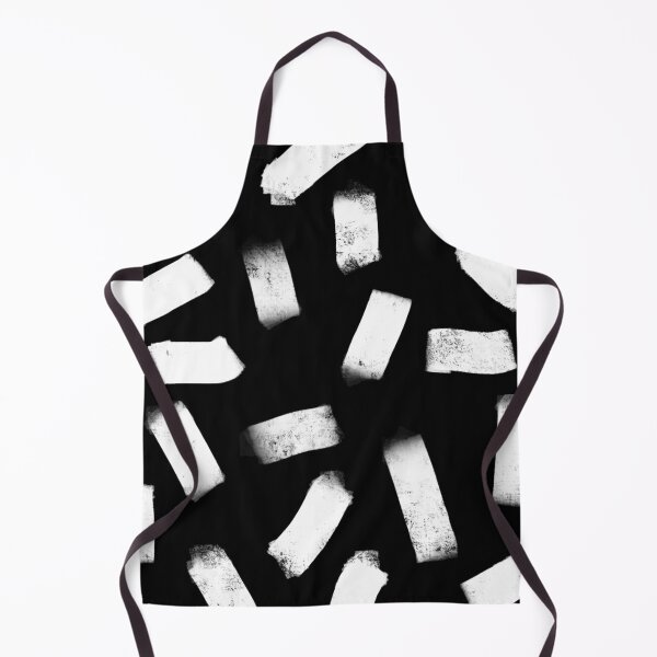 Item preview, Abstract Brush Stroke Pattern Black and White designed and sold by OneThreeSix.