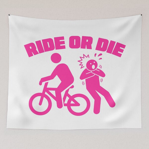 Item preview, Ride or Die Cyclist Design designed and sold by UNK-Fatigues.
