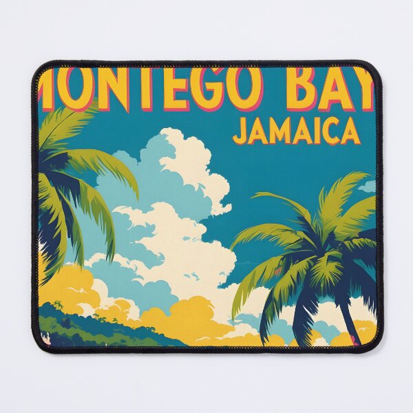 Item preview, Montego Bay Jamaica Vintage Travel Tourism designed and sold by TravelersGems.