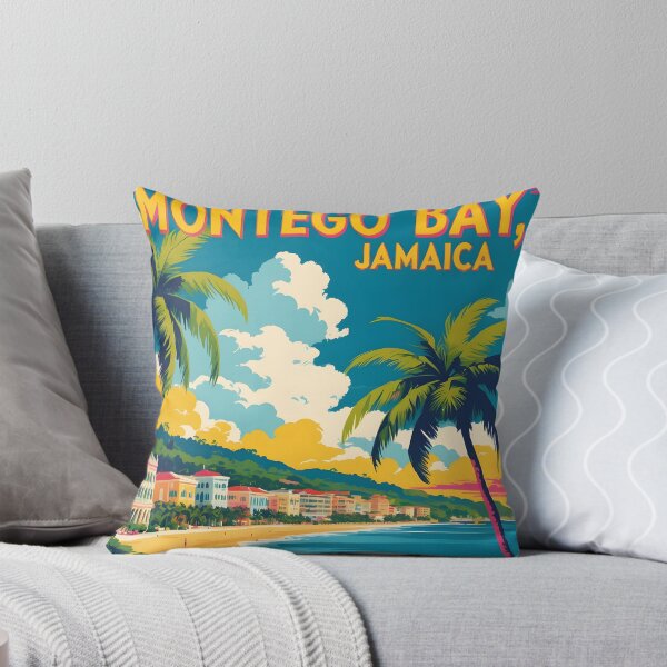 Item preview, Montego Bay Jamaica Vintage Travel Tourism designed and sold by TravelersGems.