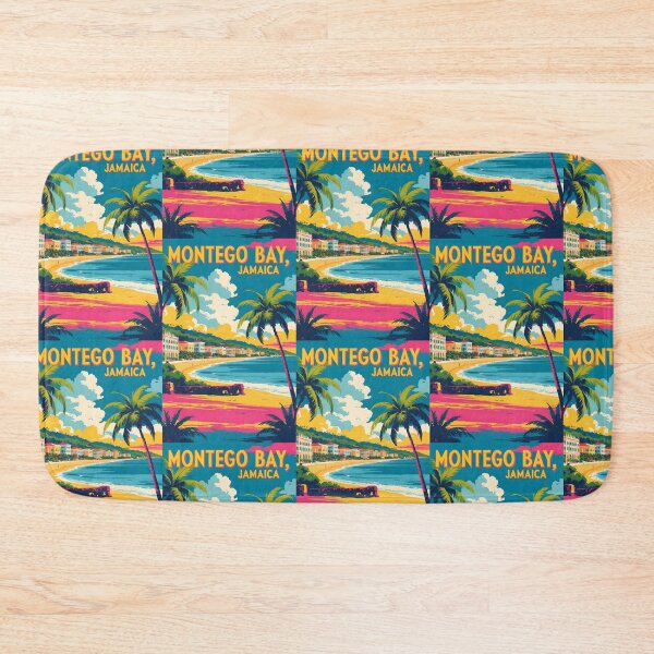 Item preview, Montego Bay Jamaica Vintage Travel Tourism designed and sold by TravelersGems.