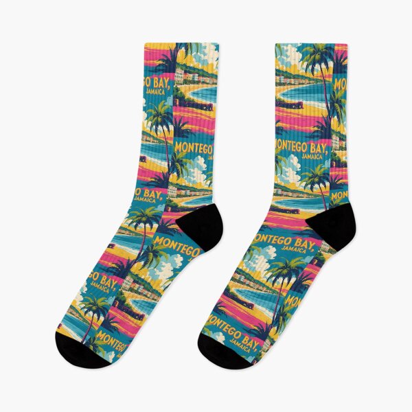 Item preview, Montego Bay Jamaica Vintage Travel Tourism designed and sold by TravelersGems.