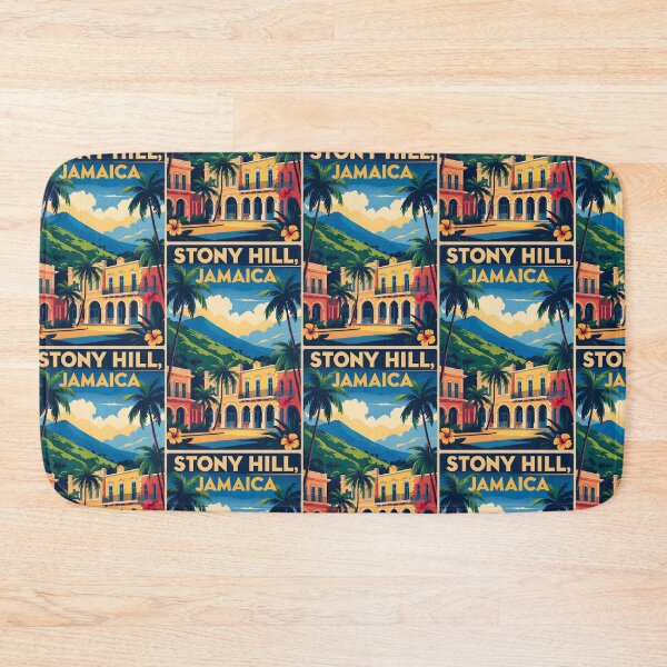 Item preview, Stony Hill Jamaica Vintage Travel Tourism designed and sold by TravelersGems.