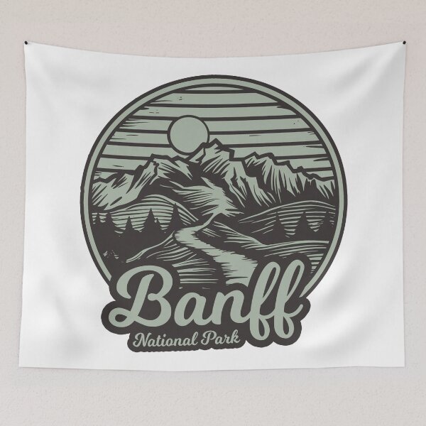 Item preview, Banff National Park Mountain Trail designed and sold by Esskay Designs.
