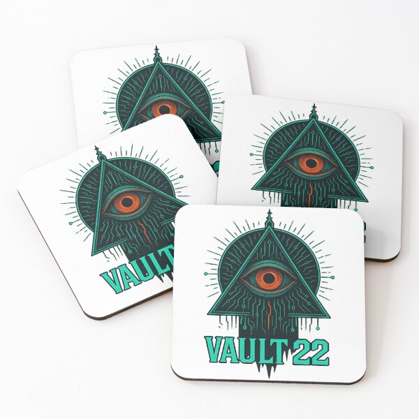 Item preview, Vault 22 – Cyber Gothic All-Seeing Eye Pyramid Art designed and sold by Vault 22.