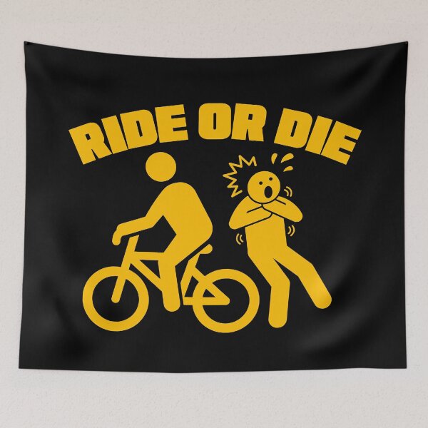 Item preview, Ride or Die Cyclist Design designed and sold by UNK-Fatigues.