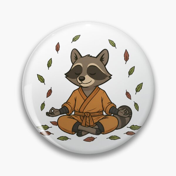 Item preview, Master Bandit — Serenity of the Leaves designed and sold by ArtMotionFlow.