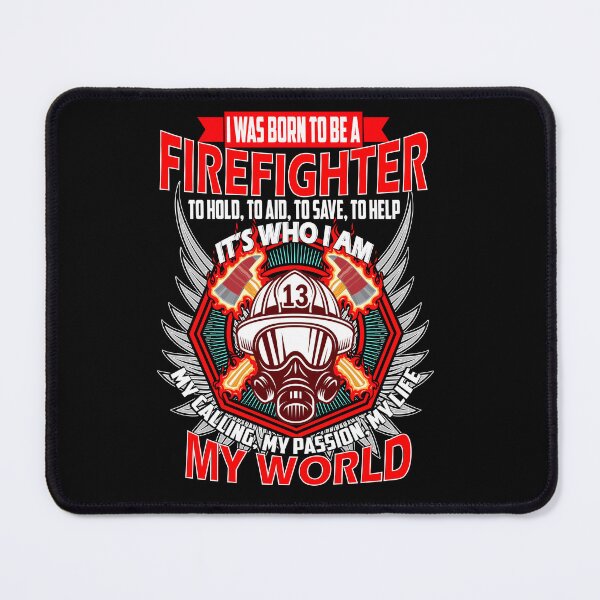 Item preview, Born to be a firefighter my world designed and sold by Alex8536.