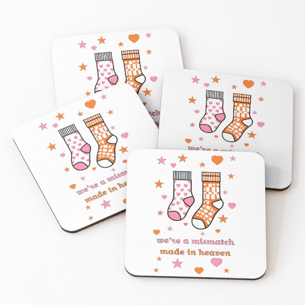 Item preview, Mismatched Socks Couple – Cute Love Design designed and sold by SidTastic .