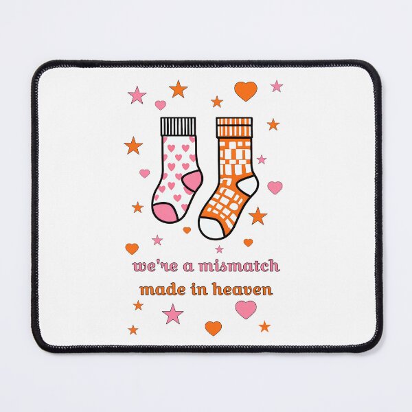 Item preview, Mismatched Socks Couple – Cute Love Design designed and sold by SidTastic .