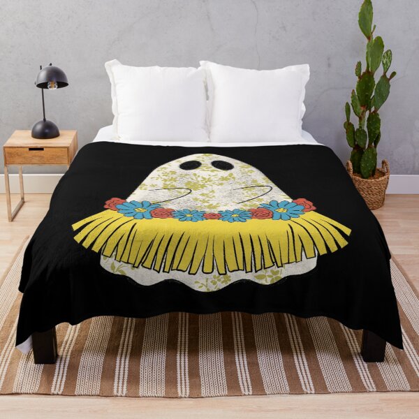Item preview, Ghost August With Grass Skirt With Black Background  designed and sold by missmann.