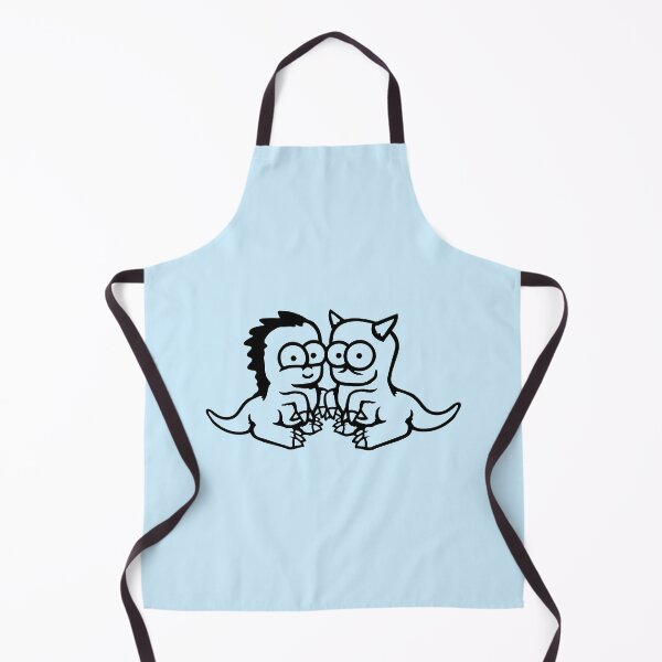 Item preview, 2 Dino Monster Aliens Crazy Weird Dinosaur Team designed and sold by shirt-o-mat.