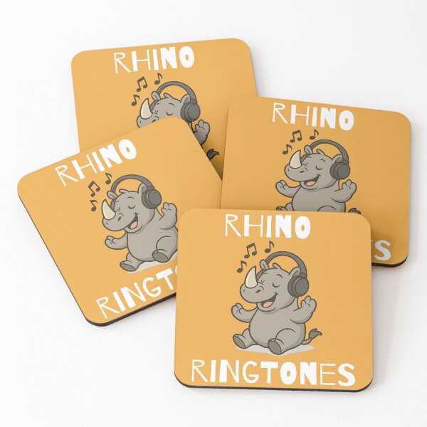 Item preview, Funny cartoon rhino designed and sold by AJTees99.